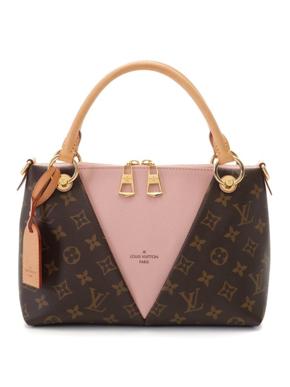 Louis Vuitton Tote BB Monogram Rose Poudre Handbag Canvas